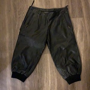 RARE All Saints leather street/dance leather crops